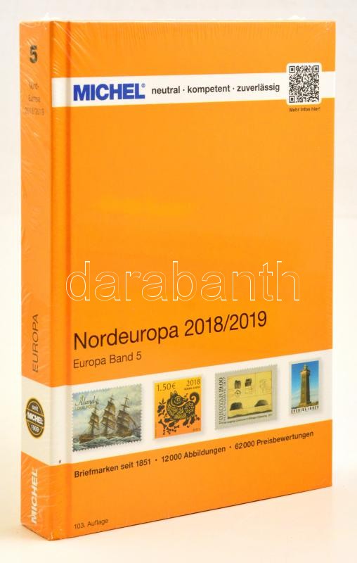 MICHEL Nordeuropa-Katalog 2018/2019 - Band 5, Michel Észak-Európa katalógus 2018/2019 103. kiadás, MICHEL Nordeuropa-Katalog 2018/2019 - Band 5