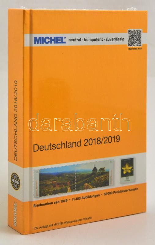 Michel Deutschland 2018/2019 105. Auflage, Michel Németország 2018/2019 105. kiadás, Michel Germany 2018/2019