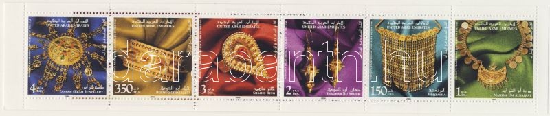 Jewels stamp booklet, Ékszerek bélyegfüzet, Damenschmuck Markenheftchen