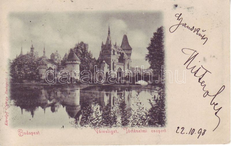 1898 Budapest Városliget, Károlyi György