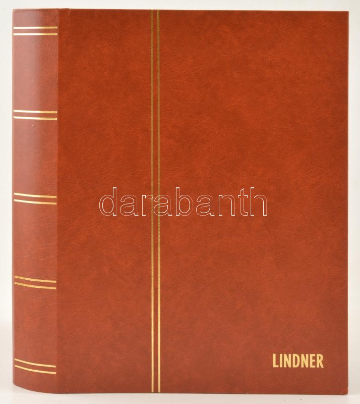 LINDNER Berakó 1169 24 fekete lap/ 48 oldal barna 230x305mm