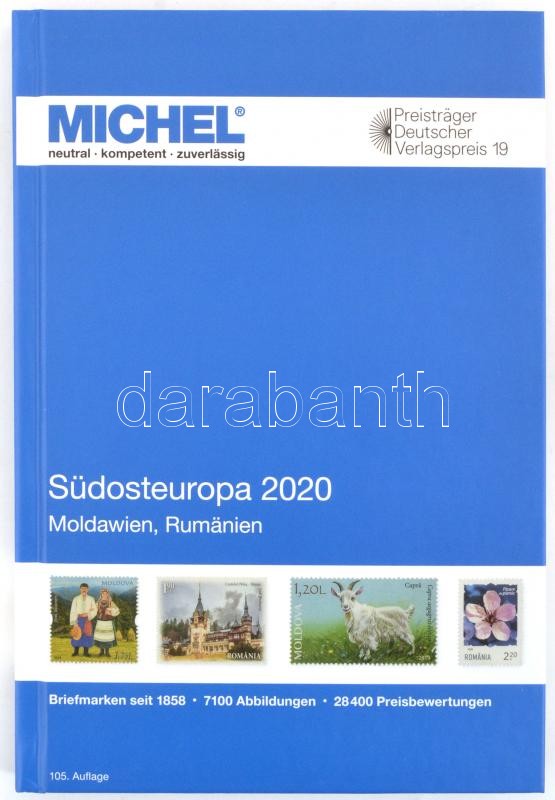 MICHEL Südosteuropa-Katalog 2020 (E 8), Michel  Délkelet-Európa katalógus 2020 (E8), MICHEL Südosteuropa-Katalog 2020 (E 8)