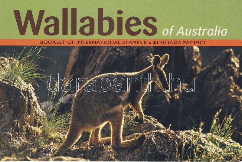 Känguruhs, Markenheftchen, Kenguru bélyegfüzet, Kangaroo stamp booklet