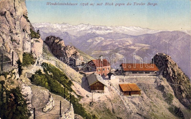 Wendelsteinhäuser, Tiroli hegység, Wendelsteinhäuser, Tyrolean mountains