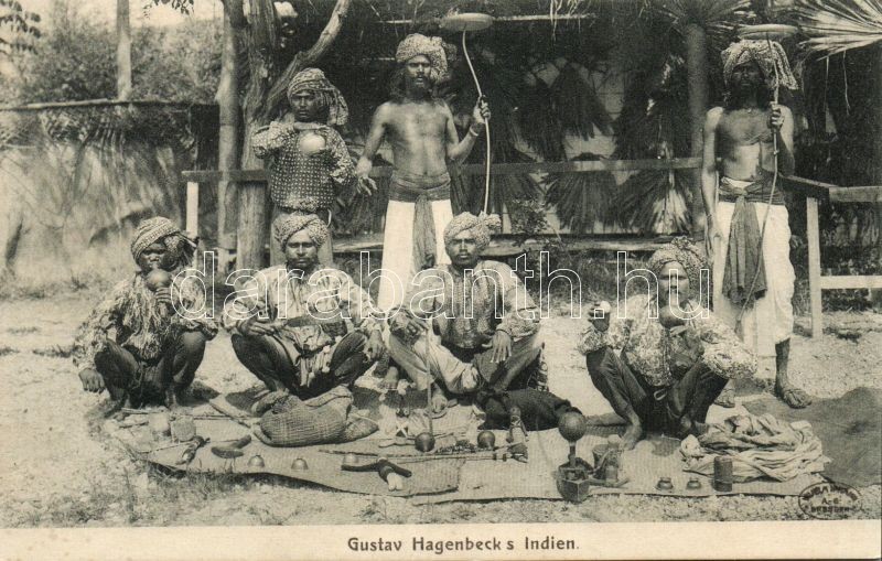 Indiai folklór, kereskedők és mutatványosok, Indian folklore, merchants and entertainers