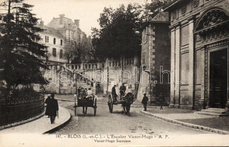 Blois, l'Escalier Victor Hugo / staircase