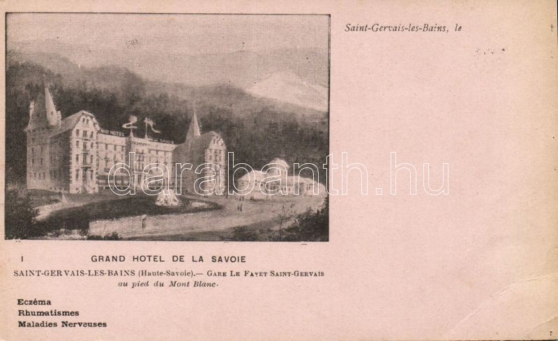 Saint-Gervais-Les-Bains, Grand Hotel de la Savoie