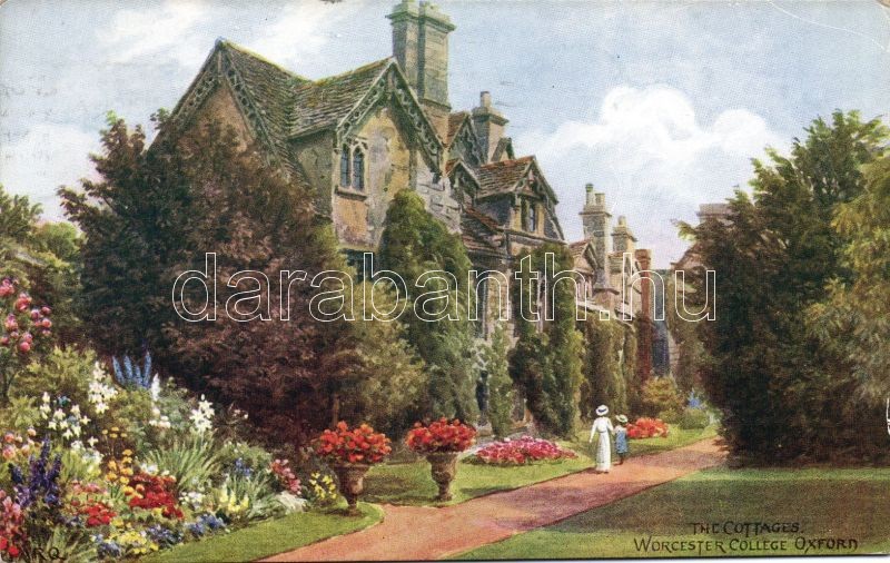 Oxford, Worcester College, cottages s: A. R. Quinton