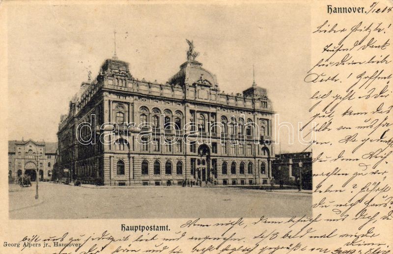 Hannover Main post office, Hannover főposta