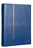 LINDNER Stockbook 1169S 30 black sheets /60 pages blue 225x310mm LINDNER Berakó 1169S 30 fekete lap/...