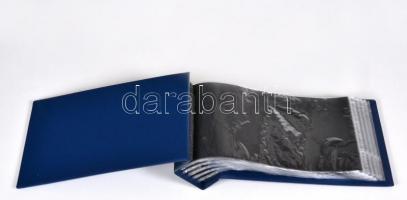 FDC-Album 816 for 100 letters/postcards 190x125mm blue FDC-Berakó 816 100 férőhelyes 190x125mm kék F...