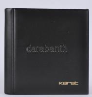 Lindner Karat Set 1106E: Karat Coin Album + Slip case with 10 Karat coin pages (3xK2, 2xK3, 1xK4, 1x...