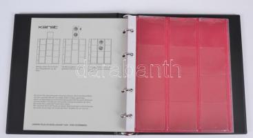 Lindner Karat Set 1106E: Karat Coin Album + Slip case with 10 Karat coin pages (3xK2, 2xK3, 1xK4, 1x...