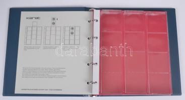 Lindner Karat Set 1106E: Karat Coin Album + Slip case with 10 Karat coin pages (3xK2, 2xK3, 1xK4, 1x...