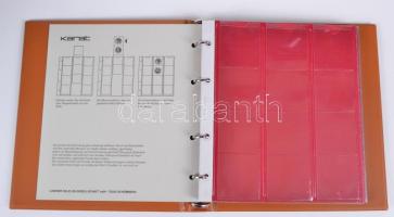 Lindner Karat Set 1106E: Karat Coin Album + Slip case with 10 Karat coin pages (3xK2, 2xK3, 1xK4, 1x...