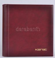 Lindner Karat Set 1106E: Karat Coin Album + Slip case with 10 Karat coin pages (3xK2, 2xK3, 1xK4, 1x...