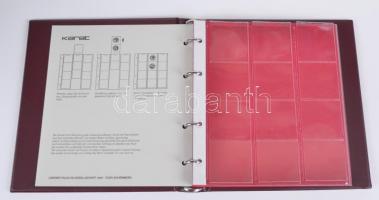 Lindner Karat Set 1106E: Karat Coin Album + Slip case with 10 Karat coin pages (3xK2, 2xK3, 1xK4, 1x...