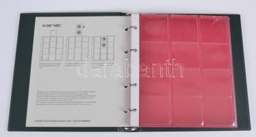 Lindner Karat Set 1106E: Karat Coin Album + Slip case with 10 Karat coin pages (3xK2, 2xK3, 1xK4, 1x...