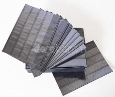 Kobra Stock cards with 4 strips VF4, 100/pack, Kobra berakólap 4 soros 100db/cs., KOBRA-Versand-Einsteckkarten mit 4 Streifen und Folienschutzblatt