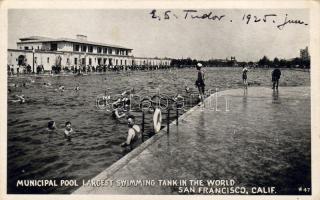 San Francisco, Municipal pool, largest swimming tank in the world