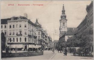 Graz Bismarck square, Genteel street, dentist, Graz Bismarck tér, Úri utca, fogorvos