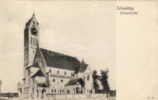 München, Schwabing, Erlöserkirche / church