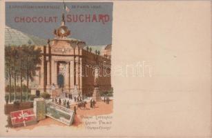 Paris Expo 1900, Suchard chocolate, Párizs Kiállítás 1900, Suchard csokoládé