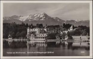 Velden am Wörthersee, kastély, Mittagskogel, Velden am Wörthersee, castle, Mittagskogel