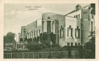 Tartu, Vanemuine, theatre, Tartu, Vanemuine, színház