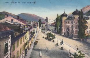 Lienz Kaiser Josef Platz / Franz Joseph square, Lienz Kaiser Josef Platz / Ferenc József tér