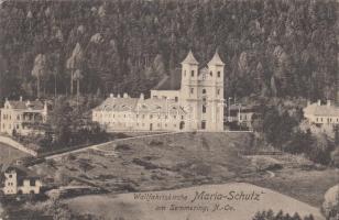 Maria Schutz with church Maria Schutz templommal