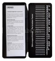 Phila-Combi-Box, Perforation Gauge 2099 Térbeli fogazatmérő 2099 Zähnungsschlüssel Phila-Combi-Box 2...