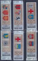 Olympiade, Stamp mit Rand, Olimpia, ívszéli bélyeg, Olympiad, margin stamp