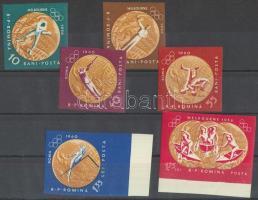 Olympiade, Stamp+Stamp mit Rand Olimpia, bélyeg+ívszéli bélyeg Olympiad, stamp+margin stamp