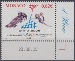 Olympiade, Stamp mit Rand, Olimpia, ívsarki bélyeg, Olympiad, corner stamp