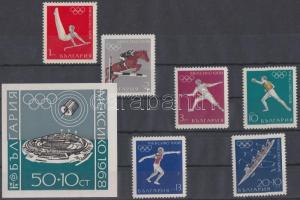 Olympiad, set+block Olimpia, sor+blokk Olympiade, Satz+Block