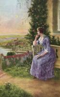 Anticipation, pinx. R. de Witt, In Erwartung / Várakozás, pinx. R. de Witt