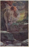 Spring, pinx. J. Mandl, Tavasz, pinx. J. Mandl