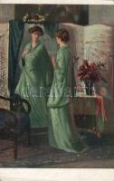 Green kimono s: Kunwald, Zöld kimono s: Kunwald