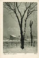 Winter, pinx. Magyar Mannheimer Gusztáv, Tél, pinx. Magyar Mannheimer Gusztáv