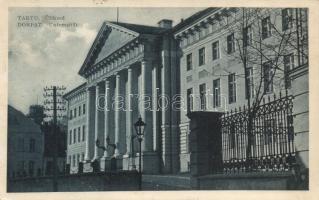Tartu university, Tartu egyetem