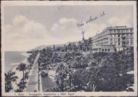Sanremo Empress corso, Hotel Royal Sanremo Császárnő korzó, Hotel Royal