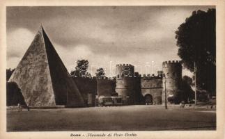 Rome Pyramide des Caius Cestius, Róma Caius Cestius piramis