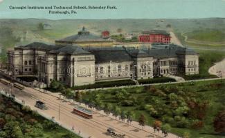 Pittsburgh Schenley Park, Carnegie intézet, műszaki iskola, Pittsburgh Carnegie Institute and Technical School, Schenley Park