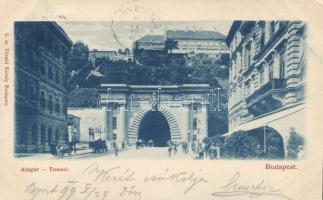 Budapest Tunnel, Budapest I. Alagút, Divald