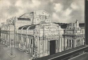 Milánó, Centrale vasútállomás Milano, Centrale railway station
