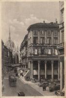 Milano, Corso Vittorio Emanuele / Cathedral, Milánó, Corso Vittorio Emanuele / katedrális