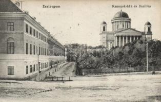 Esztergom kanonok ház és bazilika Esztergom prebendary house, basilica