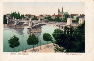 Basel, Wettsteinbrücke / bridge