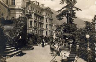 Locarno, Grand Hotel Palace, Südfront mit Terrasse